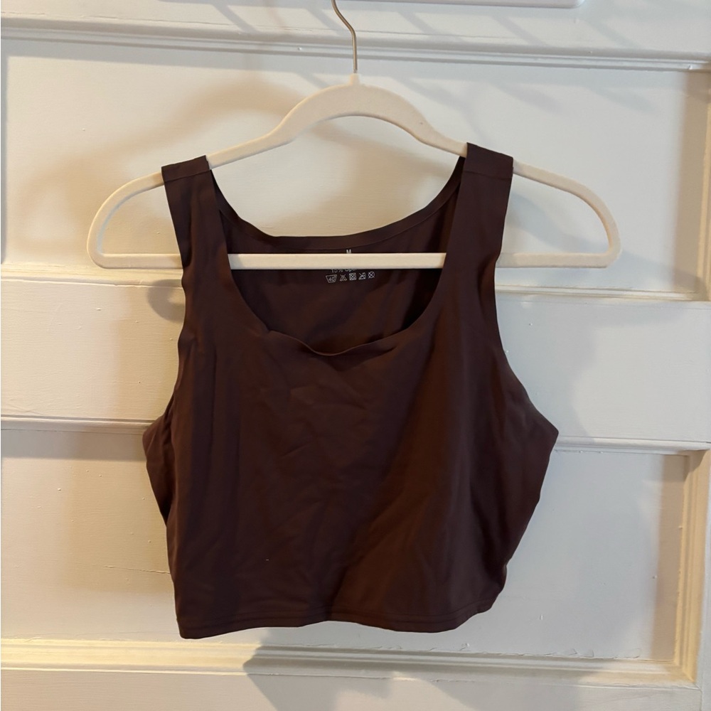 Amazon brown crop top